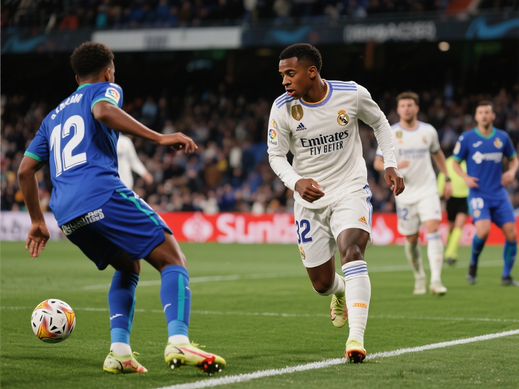 西甲激战：姆巴佩双响+贝林厄姆建功，皇马3-2险胜莱加内斯