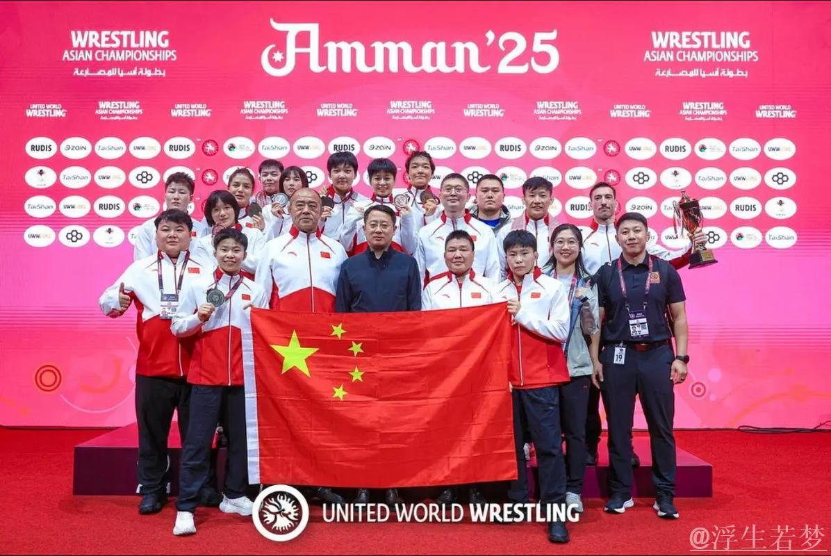 中国摔跤队亚锦赛斩获五枚奖牌 中国摔跤队亚锦赛斩获五枚奖牌